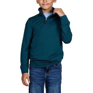 Tailorbyrd Boys  1/4-Zip Pullover, Green